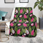Tropical Pitaya Pattern Print Blanket