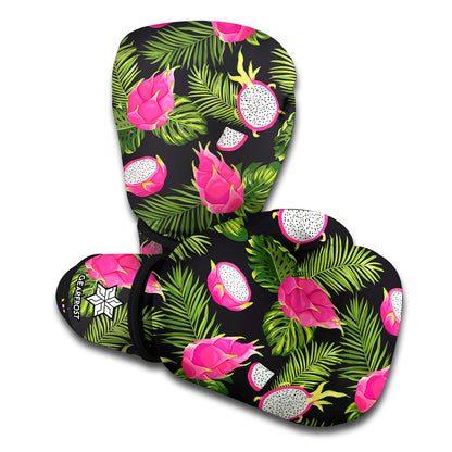 Tropical Pitaya Pattern Print Boxing Gloves