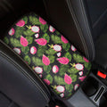 Tropical Pitaya Pattern Print Car Center Console Cover