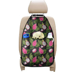 Tropical Pitaya Pattern Print Car Seat Organizers