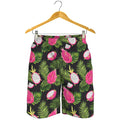 Tropical Pitaya Pattern Print Men's Shorts
