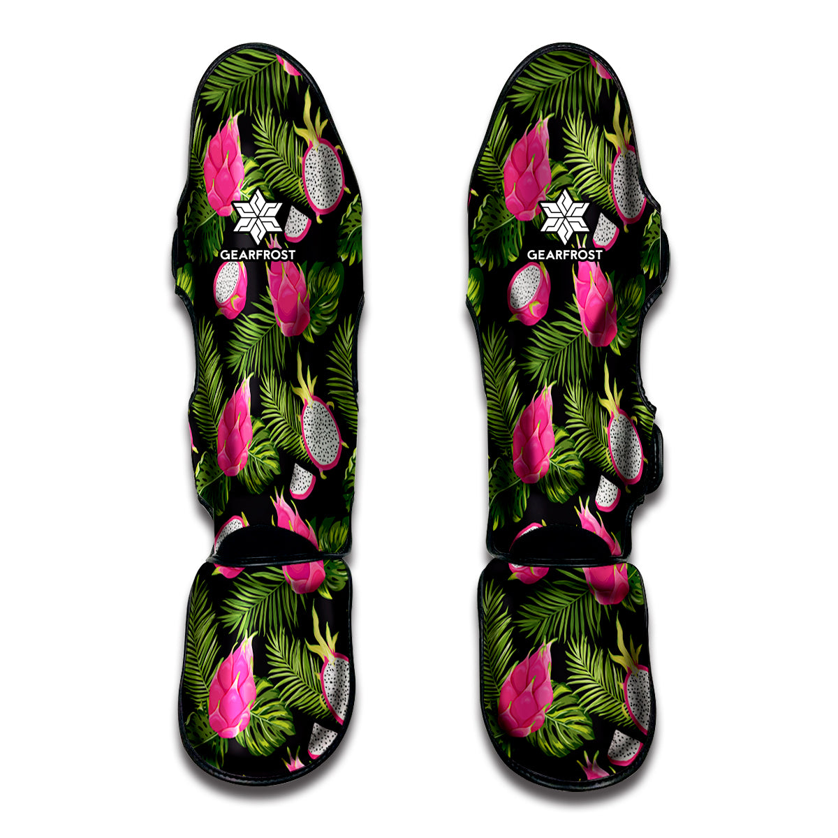 Tropical Pitaya Pattern Print Muay Thai Shin Guard