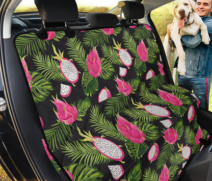 Tropical Pitaya Pattern Print Pet Car Back Seat Cover