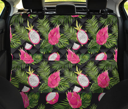 Tropical Pitaya Pattern Print Pet Car Back Seat Cover
