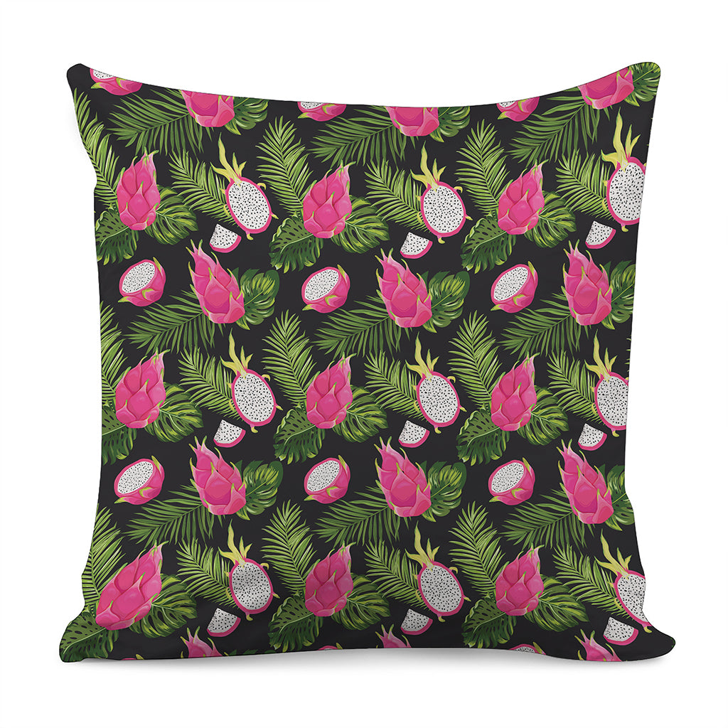 Tropical Pitaya Pattern Print Pillow Cover