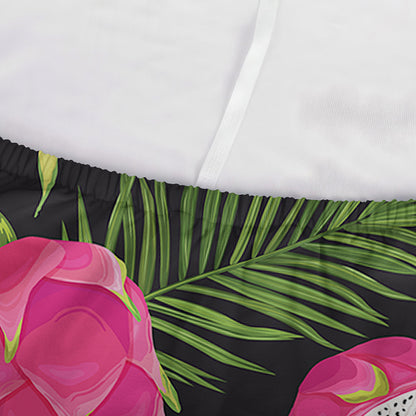 Tropical Pitaya Pattern Print Sofa Cover