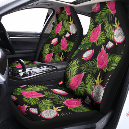 Tropical Pitaya Pattern Print Universal Fit Car Seat Covers