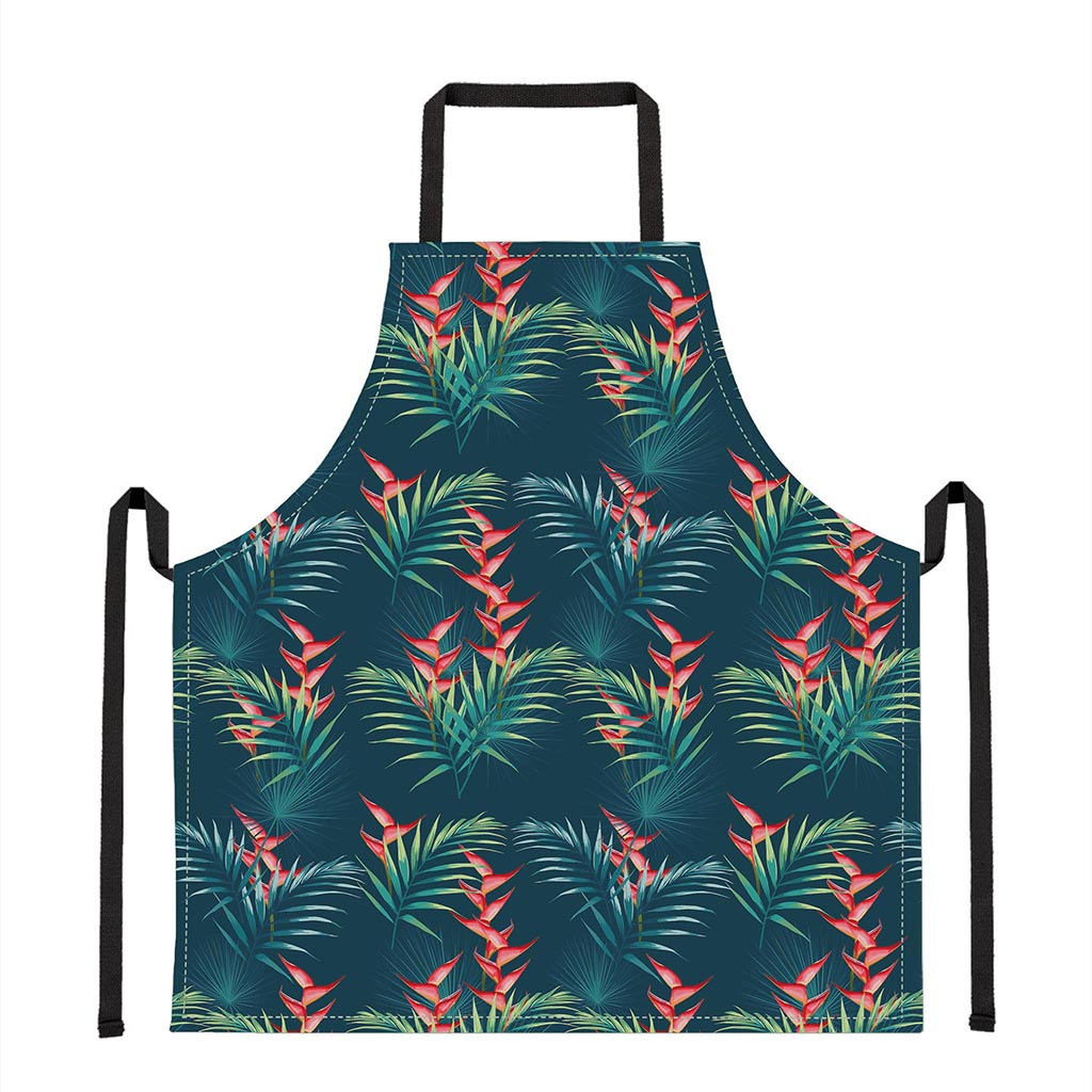 Tropical Plants Hawaii Pattern Print Apron