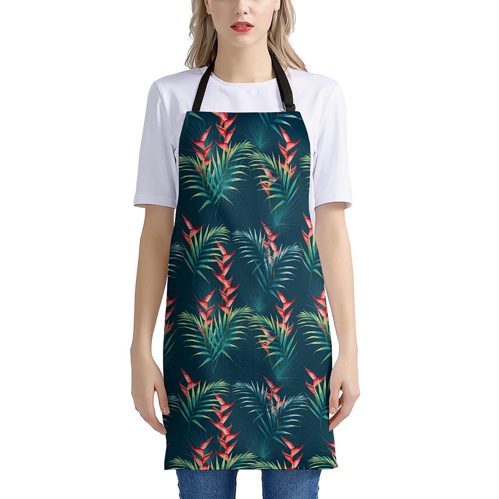 Tropical Plants Hawaii Pattern Print Apron