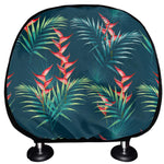 Tropical Plants Hawaii Pattern Print Car Headrest Covers