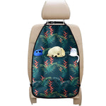 Tropical Plants Hawaii Pattern Print Car Seat Organizers