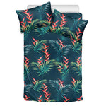 Tropical Plants Hawaii Pattern Print Duvet Cover Bedding Set