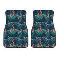 Tropical Plants Hawaii Pattern Print Front Car Floor Mats