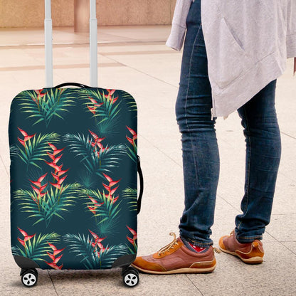 Tropical Plants Hawaii Pattern Print Luggage Cover GearFrost