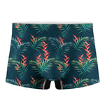 Tropical Plants Hawaii Pattern Print Men's Boxer Briefs