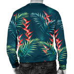 Tropical Plants Hawaii Pattern Print Men's Crewneck Sweatshirt GearFrost