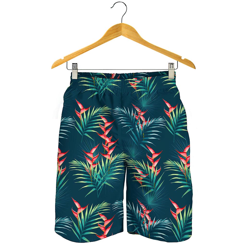 Tropical Plants Hawaii Pattern Print Men's Shorts