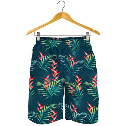 Tropical Plants Hawaii Pattern Print Men's Shorts