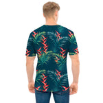Tropical Plants Hawaii Pattern Print Men's T-Shirt