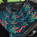 Tropical Plants Hawaii Pattern Print Pet Car Back Seat Cover