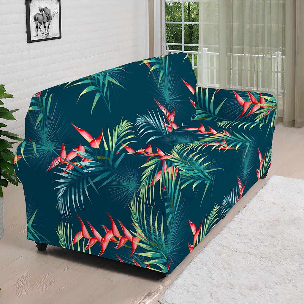 Tropical Plants Hawaii Pattern Print Sofa Cover