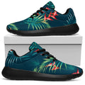 Tropical Plants Hawaii Pattern Print Walking Shoes