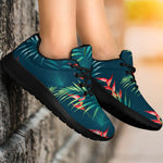 Tropical Plants Hawaii Pattern Print Sport Shoes GearFrost