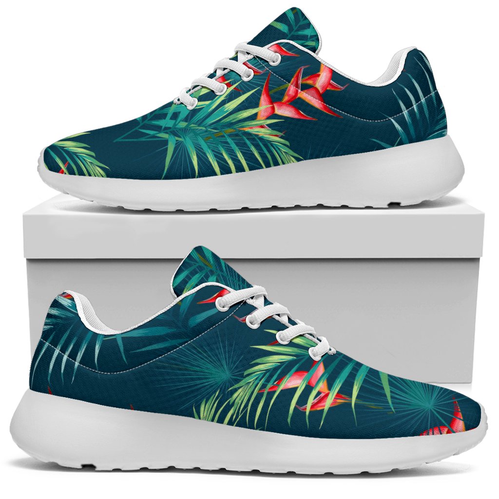 Tropical Plants Hawaii Pattern Print Sport Shoes GearFrost