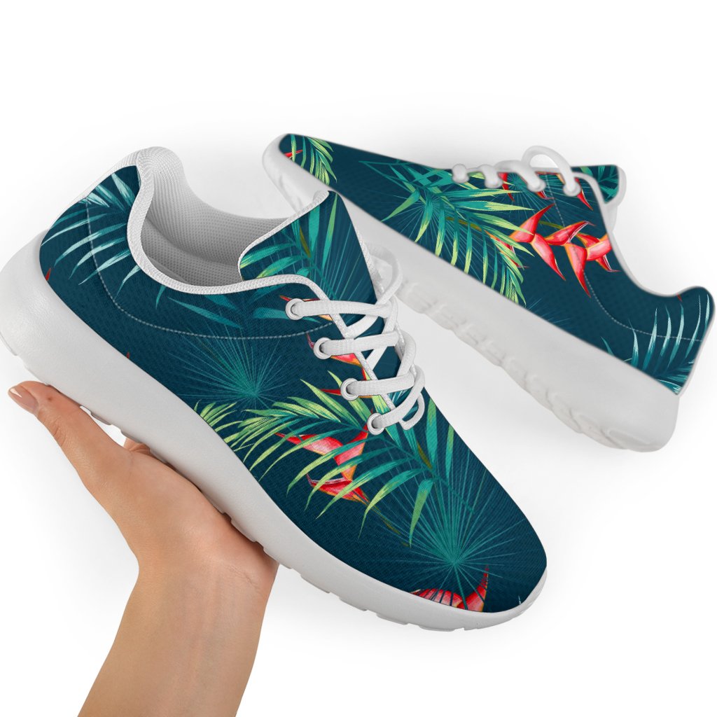 Tropical Plants Hawaii Pattern Print Sport Shoes GearFrost