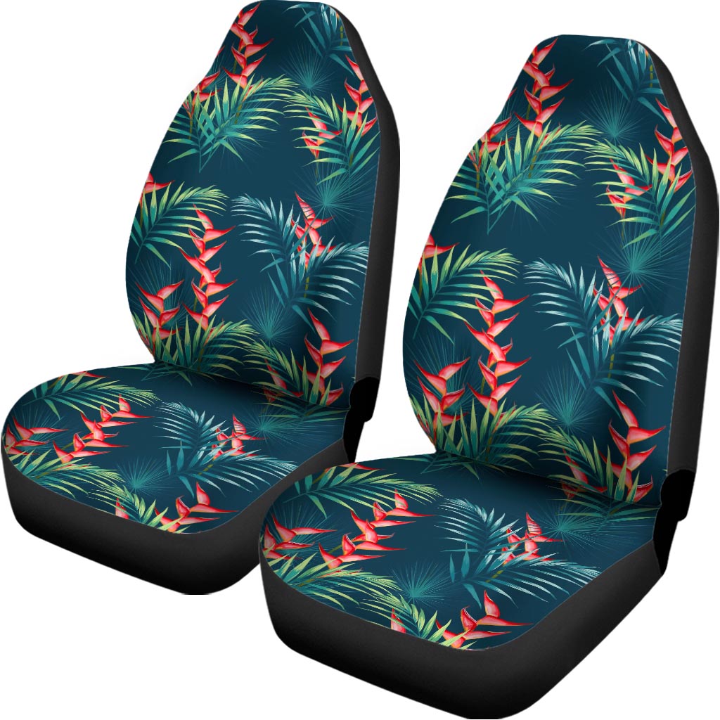 Tropical Plants Hawaii Pattern Print Universal Fit Car Seat Covers