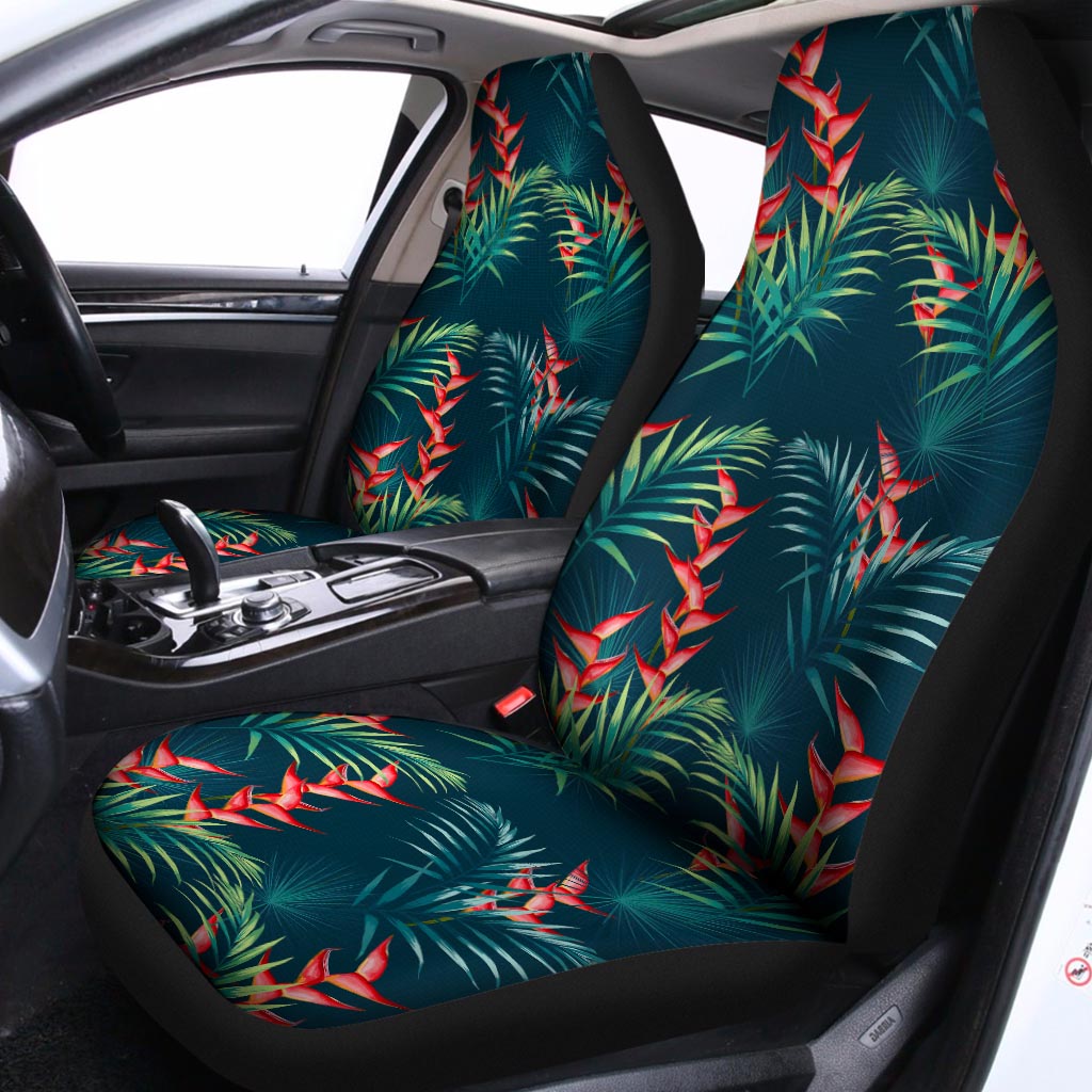 Tropical Plants Hawaii Pattern Print Universal Fit Car Seat Covers