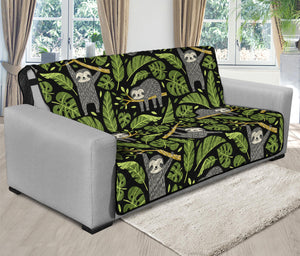 Tropical Sloth Pattern Print Futon Protector