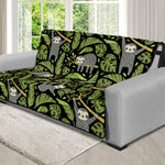 Tropical Sloth Pattern Print Futon Protector