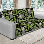 Tropical Sloth Pattern Print Futon Protector