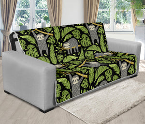 Tropical Sloth Pattern Print Futon Protector