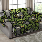 Tropical Sloth Pattern Print Loveseat Protector