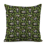 Tropical Sloth Pattern Print Pillow Cover