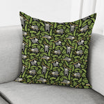 Tropical Sloth Pattern Print Pillow Cover