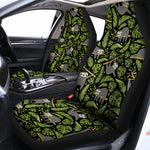 Tropical Sloth Pattern Print Universal Fit Car Seat Covers