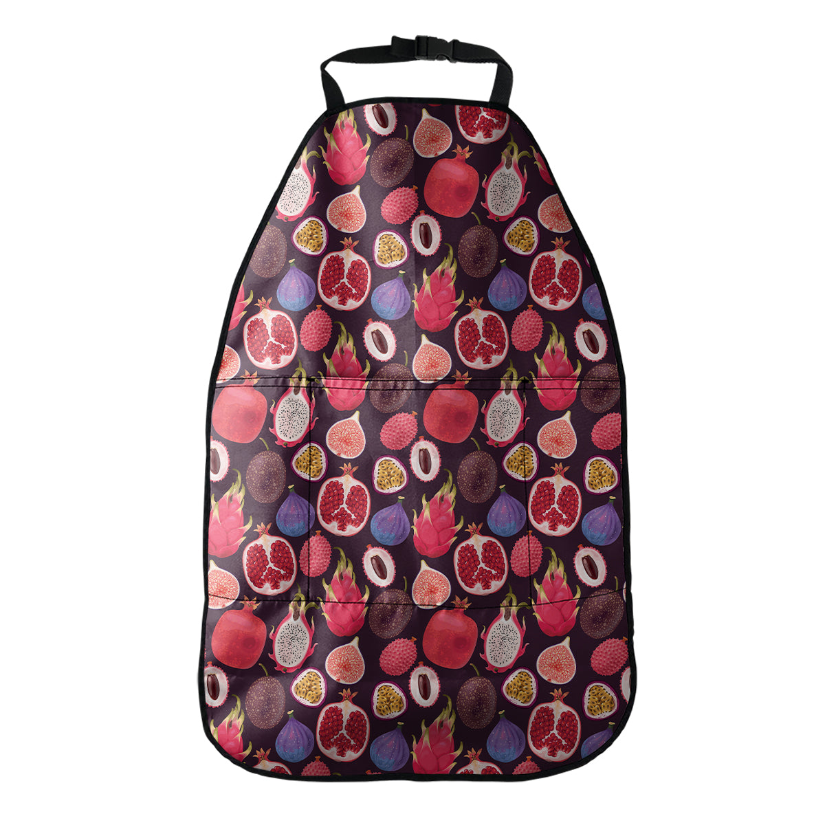Tropical Summer Fruits Pattern Print Car Seat Organizers
