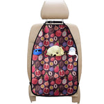 Tropical Summer Fruits Pattern Print Car Seat Organizers