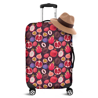 Tropical Summer Fruits Pattern Print Luggage Cover