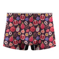 Tropical Summer Fruits Pattern Print Men's Boxer Briefs