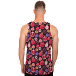 Tropical Summer Fruits Pattern Print Men's Tank Top