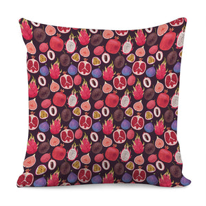 Tropical Summer Fruits Pattern Print Pillow Cover