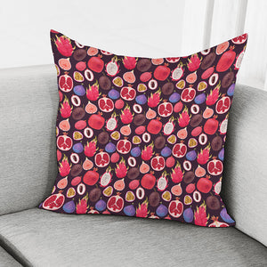 Tropical Summer Fruits Pattern Print Pillow Cover