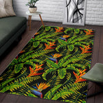 Tropical Summer Pattern Print Area Rug GearFrost