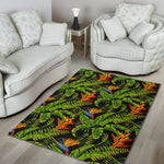 Tropical Summer Pattern Print Area Rug GearFrost