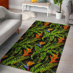 Tropical Summer Pattern Print Area Rug GearFrost