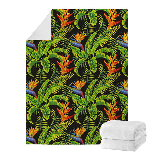 Tropical Summer Pattern Print Blanket